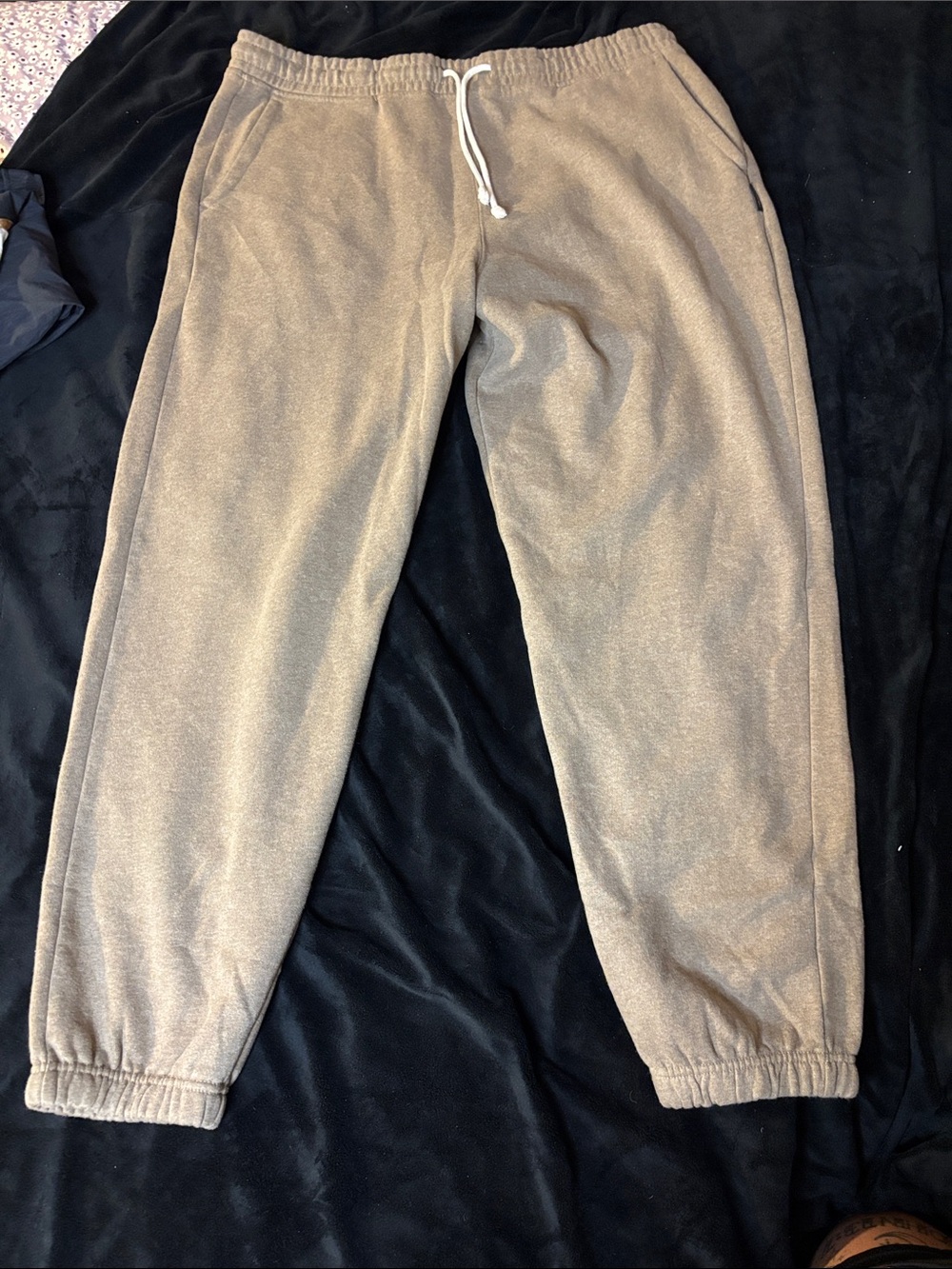 American Eagle Outfitters Taupe Drawstring Joggers
